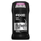 Stick antitranspirante AXE Black para homens 48h 75ml Pacote com 4