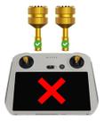 Stick Joystick Do Controle Rc Dji Mini 3/ Mavic 3/ Air 3 Nf