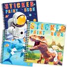 Sticker Paint Books homicozy para crianças de 4 a 10 anos com 30 fotos