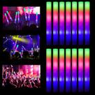 Sticks de espuma LED ColorHome Glow in the Dark 32 unidades Party Sticks de espuma LED ColorHome Glow in the Dark 32 unidades Party