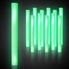 Sticks de espuma LED Fun Central de 16 polegadas, pacote com 12, verdes