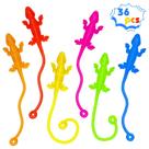 Sticky Hands Genuvi 36 peças de lembrancinhas infantis em forma de lagarto