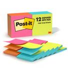 Sticky Notes Post-it Pop-up 7,6 x 7,6 cm 12 blocos otimistas