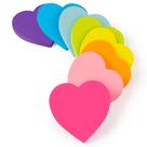 Sticky Notes TKTB Heart 8 Pads 3 x 3 polegadas 82 folhas/bloco Sticky Notes TKTB Heart 8 Pads 3 x 3 polegadas 82 folhas/bloco