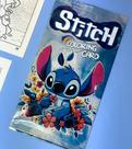 Stitch cards para colorir pacote com 4 unidades - coloring card