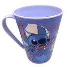 Stitch Xepa Caneca De Plástico 360ml Disney Licenciada