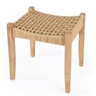 Stool Butler Specialty Company Garner Natural Woven Jute