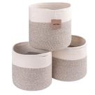 Storage Cubes e cestos Organizer voten 28x28x28 cm, pacote com 3
