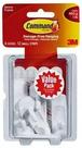 Storage Hooks Command, pacote com 6 unidades brancas, sem danos