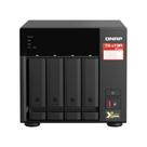 Storage Qnap 8GB, NAS, AMD Ryzen Embedded V1500B, 2.2Ghz, SODIMM DDR4, Torre 4x Baias, Sem HD