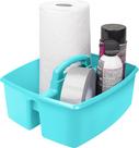 Storex Industries Organizador Grande 33 cm x 28 cm x 16 cm, Verde Água