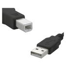 Storm cabo usb A macho para B macho 1,8M preto 2.0 para impressora - CBUS0007 Storm cabo usb A macho para B macho 1,8M preto 2.0 para impressora - CBUS0007
