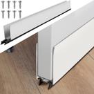 Storm Door Sweep Substituição Bottom Sweep Alumínio Branco