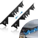 Stove Gap Covers Cleaneat em aço inoxidável (pacote com 2)