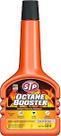 STP OCTANE BOOSTER aumenta a octanagem da gasolina, evita as batidas do motor limpa a câmara de combustão e proporciona economia de combustível.