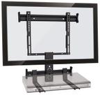STPF 66 COMBO Suporte Fixo para TV LCD/Plasma/LED de 19'' a 40'' + Suporte para DVD/Acessórios -