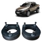 Strada até 2019 Kit Calço de Mola Dianteiro Elevar 35mm