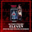 Stranger Things, Eleven, Articulado, Acompanha Acessórios 10 cm