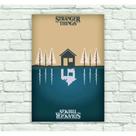STRANGER THINGS - PLACA DECORATIVA (28x20cm)