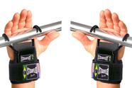 Strap Metal Garras Gancho Puxada Tala Musculação Luva Treino