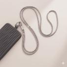 Strap phone longo de strass fume Strap phone longo de strass fume