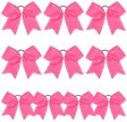 Strass Cheer Hair Bows DEEKA de 8 polegadas para meninas adolescentes x10