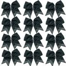 Strass Cheer Hair Bows Hipcheer de 8 polegadas para meninas x12