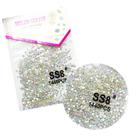 Strass cristal de vidro 2,4mm ab 1.440 peças ss8 pedrinhas Strass cristal de vidro 2,4mm ab 1.440 peças ss8 pedrinhas