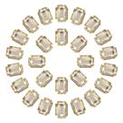 Strass MECCANIXITY Octagon Retângulo 10x14mm 100 unidades Strass MECCANIXITY Octagon Retângulo 10x14mm 100 unidades