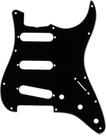Stratocaster Pickguard Fender Vintage Stratocaster de 11 buracos preta dos anos 60