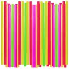 Straws Houseables Smoothie Boba Milkshake 10,5 polegadas, pacote com 100