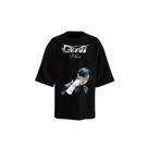 Stray Kids Giant Camisa Unissex Estampada Oversized