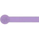 Streamer de papel crepom Amscan Solid Rolls Lavender 24,7 m Streamer de papel crepom Amscan Solid Rolls Lavender 24,7 m