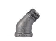 Street Elbow LDR Industries com acabamento preto de 0,6 cm