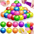 Stress Balls iGeekid Glitter, pacote de 28, 1,6 polegadas para crianças e adultos Stress Balls iGeekid Glitter, pacote de 28, 1,6 polegadas para crianças e adultos