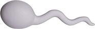 Stress Toy ALPI Sperm White Foam 4,5 cm de altura x 5 cm de largura x 16,5 cm de comprimento Stress Toy ALPI Sperm White Foam 4,5 cm de altura x 5 cm de largura x 16,5 cm de comprimento
