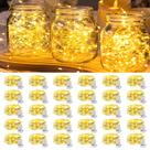 String Lights Adamonda, pacote com 30 LED, 2,1 m 20, à prova d'água, branco quente String Lights Adamonda, pacote com 30 LED, 2,1 m 20, à prova d'água, branco quente