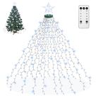 String Lights Aneuway com LED Star Topper 2m 410, branco frio