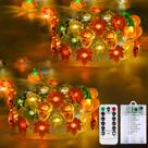 String Lights BOSSERN 60LED 6m, operado por bateria, 8 modos