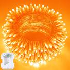 String Lights BOSSERN Halloween 10m 100 LED laranja impermeável