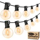 String Lights Brightever 30 m, 52 lâmpadas, à prova d'água, regulável