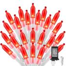 String Lights Brightown 12m 100 LED vermelho 8 modos 120V String Lights Brightown 12m 100 LED vermelho 8 modos 120V