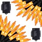 String Lights Brightown Halloween 2x 17,8 pés 50 LED laranja