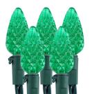 String Lights Brizled C5 Green 100 LED 10 m 120V ao ar livre
