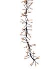 String Lights Celebrations Orange 250 LED 7,5 m Halloween