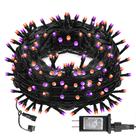 String Lights DAZZLE BRIGHT Halloween 300 LED 100 pés roxo e laranja