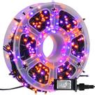 String Lights FUNPENY 50m 500 LED roxo laranja impermeável