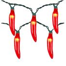 String Lights GOOTHY 35 Red Chili 4m conectáveis ao ar livre String Lights GOOTHY 35 Red Chili 4m conectáveis ao ar livre