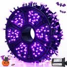 String Lights JMEXSUSS 173 pés 500 LED roxo impermeável