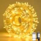 String Lights JMEXSUSS 40m 400 LED branco quente à prova d'água